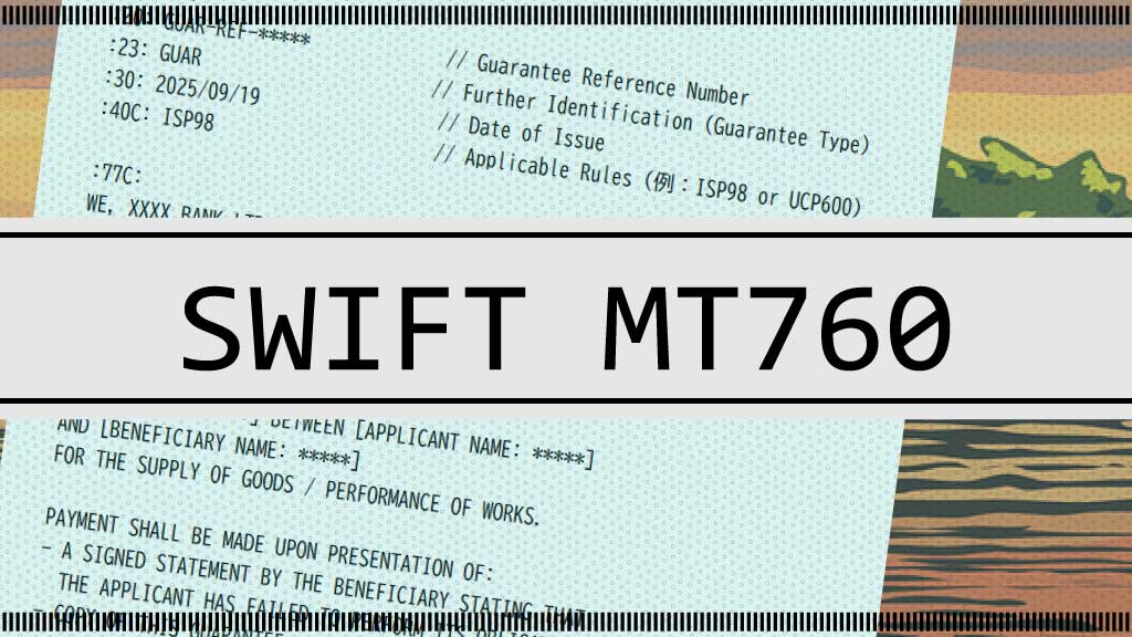 SWIFT MT760とは？スタンバイ信用状・保証の仕組みと実務解説