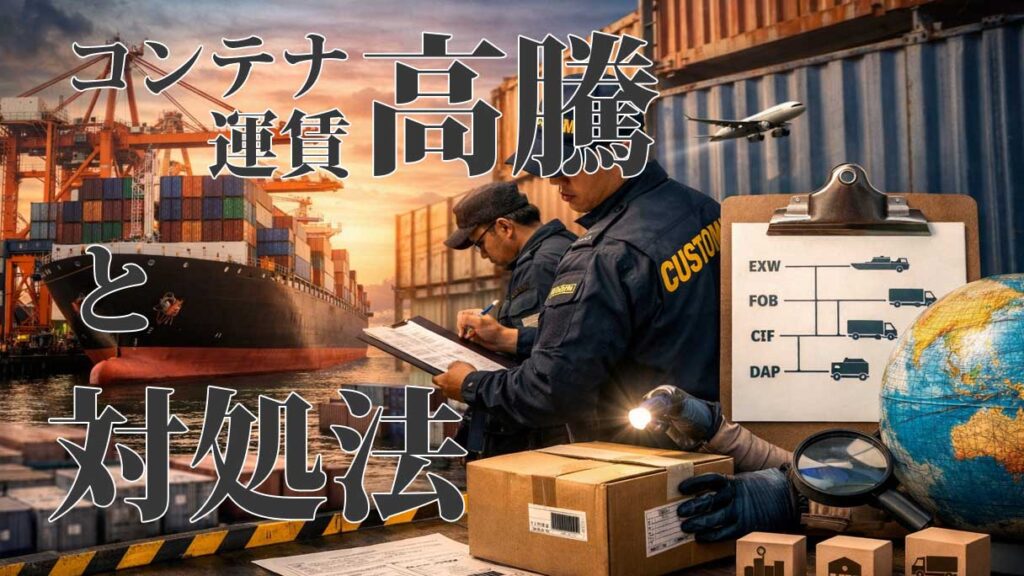 コンテナ運賃が高騰した時に起きる輸出入実務リスクと具体的な対処法