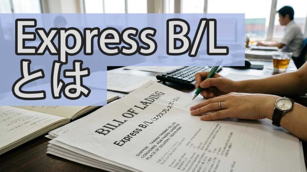 Express B/Lとは何か｜Sea Waybillとの違いと初心者向け判断基準